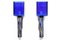 Blue Ceramic & Glass Sconces, Set of 2, Image 2