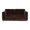 Dark Brown Two-Seater Fabric Sofa with Sleeping Function from Ligne Roset 1