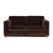 Dark Brown Two-Seater Fabric Sofa with Sleeping Function from Ligne Roset, Image 1