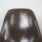 Brauner DSW Beistellstuhl von Eames für Herman Miller 9