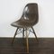 Brauner DSW Beistellstuhl von Eames für Herman Miller 2