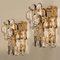 Gilt Brass and Glass Palazzo Wall Light Fixtures by J. T. Kalmar, 1970s, Set of 2, Image 3