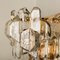 Gilt Brass and Glass Palazzo Wall Light Fixtures by J. T. Kalmar, 1970s, Set of 2 8