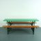 Vintage German Painted Beer Table & Benches, Set of 3, Image 5