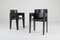 Black Oak & Leather Dining Chairs from Arco, Set of 6 4