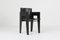 Black Oak & Leather Dining Chairs from Arco, Set of 6, Image 6