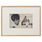 Carel Blazer and Papillon, 1940s, Photogravure, Encadré 1