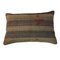 Large Turkish Handmade Cushion Cover Kilim Meditation Cushion Window Pillow, Image 10