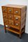 German Oak Apothecary Cabinet, Mid-20th Century 10