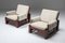 Mid-Century Modern Solid Mahogany Club Chairs, Set of 2, Image 4