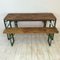 Vintage German Beer Table & Benches, Set of 3 4