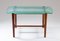 Swedish Modern Coffee Table in Mahogany and Glass, 1940s, Image 3