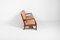 Mid-Century Danish Modern 3-Seat Sofa with Cognac Leather Cushions, Image 17
