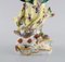 Antique Porcelain Figurine Woman Playing the Flute from Meissen, Late 19th Century 3