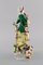 Antique Porcelain Figurine Woman Playing the Flute from Meissen, Late 19th Century, Image 5