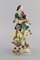 Antique Porcelain Figurine Woman Playing the Flute from Meissen, Late 19th Century 4