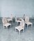 Chippendale Style Design Faux Bamboo Dining Chair, 1990s, Set of 6 13