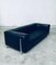 Postmodern Design German Genesis Black Leather Sofa by Koinor, 1990s 11