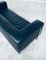 Postmodern Design German Genesis Black Leather Sofa by Koinor, 1990s, Image 4