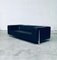 Postmodern Design German Genesis Black Leather Sofa by Koinor, 1990s 15