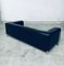 Postmodern Design German Genesis Black Leather Sofa by Koinor, 1990s 9