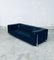 Postmodern Design German Genesis Black Leather Sofa by Koinor, 1990s 16