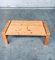 Scandinavian Modern Design Solid Pine Coffee Table, 1970s, Image 9