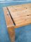 Scandinavian Modern Design Solid Pine Coffee Table, 1970s 2