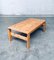 Table Basse Scandinave en Pin Massif, 1970s 12