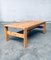 Scandinavian Modern Design Solid Pine Coffee Table, 1970s 11