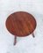 Tavolo e sedie da pranzo Wabi Sabi in legno di quercia massiccio, Francia, anni '40, set di 4, Immagine 12