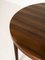 Vintage Extendable Round Dining Table, Denmark, 1960s, Image 8