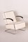 White Armchair and Ottoman by Mucke Melder, Czechia, 1930s, Set of 2, Image 11