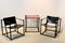 Cubic Leather FM62 Lounge Chairs & Table by Radboud Van Beekum for Pastoe, Set of 3 5