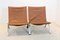 Cognac Leather PK22 Chairs by Poul Kjærholm for E. Kold Christensen, Set of 2, Image 8