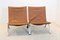 Set of Cognac Leather PK22 Chairs by Poul Kjærholm for E. Kold Christensen, Image 8