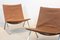 Set of Cognac Leather PK22 Chairs by Poul Kjærholm for E. Kold Christensen, Image 12