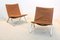 Set of Cognac Leather PK22 Chairs by Poul Kjærholm for E. Kold Christensen, Image 11