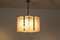 Textured Glass & Nickel Pendant from Kalmar 4