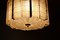 Lámpara colgante de níquel y vidrio texturizado de Kalmar, Immagine 5