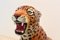 Hand Made Life Size Italian Ceramic Leopard Sculpture, Image 11