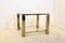Gold-Plated Glass Side Table 10