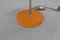 Lámpara de mesa naranja, años 60, Imagen 11