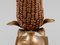 Vintage Table Lamp Shaped as a Corn Cob from Maison Charles, France 6
