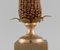 Lámpara de mesa vintage en forma de mazorca de maíz de Maison Charles, France, Imagen 5