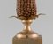 Vintage Table Lamp Shaped as a Corn Cob from Maison Charles, France, Image 5