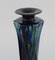 European Studio Ceramicist Turned-Shaped Vase in Glazed Stoneware, Image 4