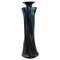 European Studio Ceramicist Turned-Shaped Vase in Glazed Stoneware, Image 1