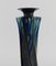 European Studio Ceramicist Turned-Shaped Vase in Glazed Stoneware 5