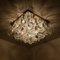 Lámpara de araña Catena grande de cristal de Murano de JT Kalmar, años 70, Imagen 14